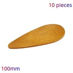 10 kpl x kotijuhlatarvikkeita, 100 mm japanilainen Sushi Natural Bamboo Sushi -lautanen hinta ja tiedot | Hauskat juhlapelit ja -tuotteet | hobbyhall.fi