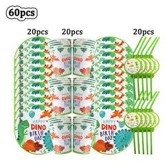 Dinosaurusteema Pojat suosivat Syntymäpäiväjuhlien koristelu Kertakäyttöinen astiasetti Kuppilautanen Viidakkosisustus vauvan suihkutarvikkeet hinta ja tiedot | Hauskat juhlapelit ja -tuotteet | hobbyhall.fi