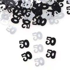 Sekoitusnumero 16 18 30 60 vuotta vanha nainen miesten sprinkle metallikonfetti-50 musta hinta ja tiedot | Hauskat juhlapelit ja -tuotteet | hobbyhall.fi