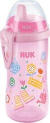 NUK Kiddy Cup, vaaleanpunainen, 12+ kk, 300 ml hinta ja tiedot | Tuttipullot ja tarvikkeet | hobbyhall.fi