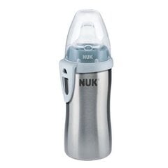 NUK Active Cup juomapullo, sininen, 12+ kk, 215 ml hinta ja tiedot | Tuttipullot ja tarvikkeet | hobbyhall.fi