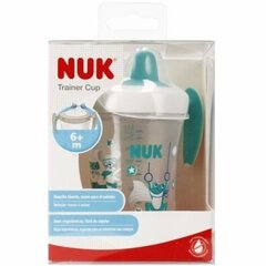 NUK Trainer Cup, vihreä, 6+ kk, 230 ml hinta ja tiedot | Tuttipullot ja tarvikkeet | hobbyhall.fi