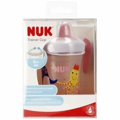 NUK Trainer Cup, vaaleanpunainen, 6+ kk, 230 ml hinta ja tiedot | Tuttipullot ja tarvikkeet | hobbyhall.fi