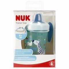 NUK Trainer Cup, sininen, 6+ kk, 230 ml hinta ja tiedot | Tuttipullot ja tarvikkeet | hobbyhall.fi