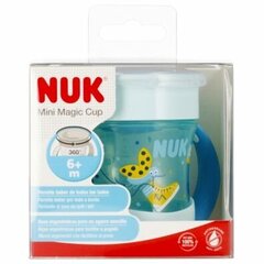 NUK Mini Magic Cup, sininen, 6+ kk, 160 ml hinta ja tiedot | Tuttipullot ja tarvikkeet | hobbyhall.fi