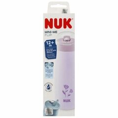 Juomapullo NUK Mini-Me Flip, violetti, 12+ kk, 500 ml hinta ja tiedot | Tuttipullot ja tarvikkeet | hobbyhall.fi