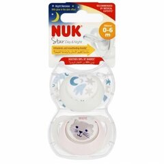 Tutti NUK Star 10730692, 0-6 kk, 2 kpl hinta ja tiedot | Tutit | hobbyhall.fi