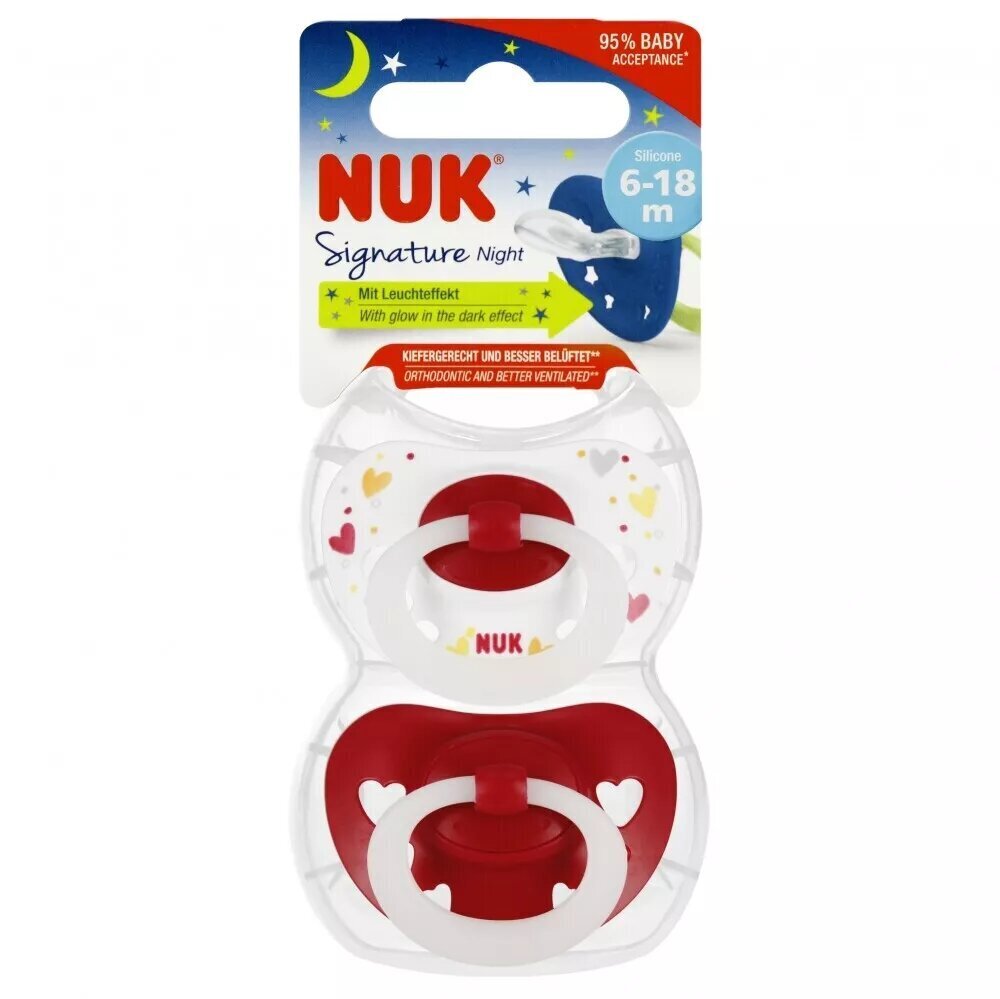 Tutti Nuk Signature, 6-18 kk, 2 kpl hinta ja tiedot | Tutit | hobbyhall.fi