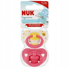 Tutti Nuk Signature Pink, 6-18 kk, 2 kpl hinta ja tiedot | Tutit | hobbyhall.fi