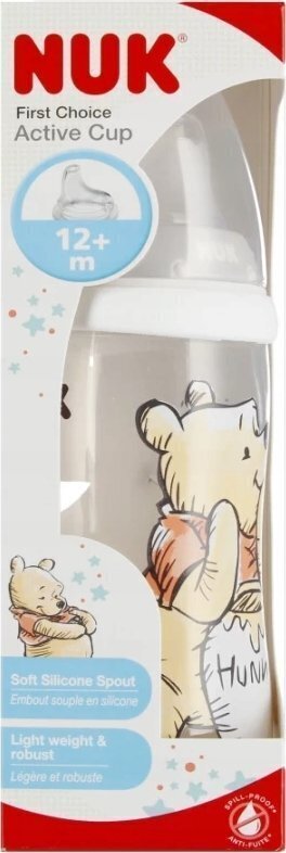 Juomapullo Nuk Active Cup Disney, 12+ kk, 300 ml hinta ja tiedot | Tuttipullot ja tarvikkeet | hobbyhall.fi