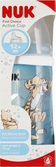 NUK Active Cup juomapullo Tigriukas, sininen, 12+ kk, 300 ml hinta ja tiedot | Tuttipullot ja tarvikkeet | hobbyhall.fi