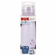 Juomapullo NUK Mini-Me Flip, violetti, 12+ kk, 500 ml hinta ja tiedot | Tuttipullot ja tarvikkeet | hobbyhall.fi