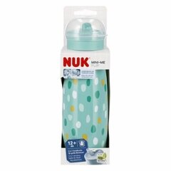 NUK Mini-Me Flip, turkoosinvärinen, 12+ kk, 450 ml hinta ja tiedot | Tuttipullot ja tarvikkeet | hobbyhall.fi