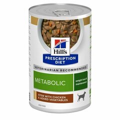 Hill's Prescription Diet Metabolic kanan ja vihannesten kanssa, 354 g hinta ja tiedot | Koiran märkäruoka | hobbyhall.fi