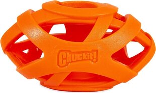 Koiran lelu Chuckit! Breathe Right Fetch rugbypallo, 14 cm, oranssi hinta ja tiedot | Koiran lelut | hobbyhall.fi