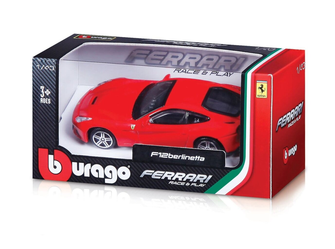 Auto Bburago Ferrari 1:43 Ferrari RP Vehicles, asort, 18-36100 hinta ja tiedot | Poikien lelut | hobbyhall.fi