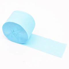 25M Macaron Pastelli Crepe Streamers Roll Paper Tausta Pastelli Rainbow-Blue hinta ja tiedot | Hauskat juhlapelit ja -tuotteet | hobbyhall.fi