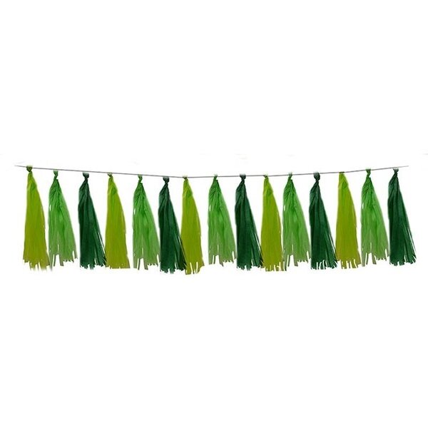 1 setti Happy Birthday Banner Sarjakuva Animal Paper Garland Jungle-S05