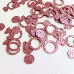 100 kpl Rose Gold Crowns Paper Confetti teemajuhliin Vauvan ruusun kultasormus hinta ja tiedot | Hauskat juhlapelit ja -tuotteet | hobbyhall.fi