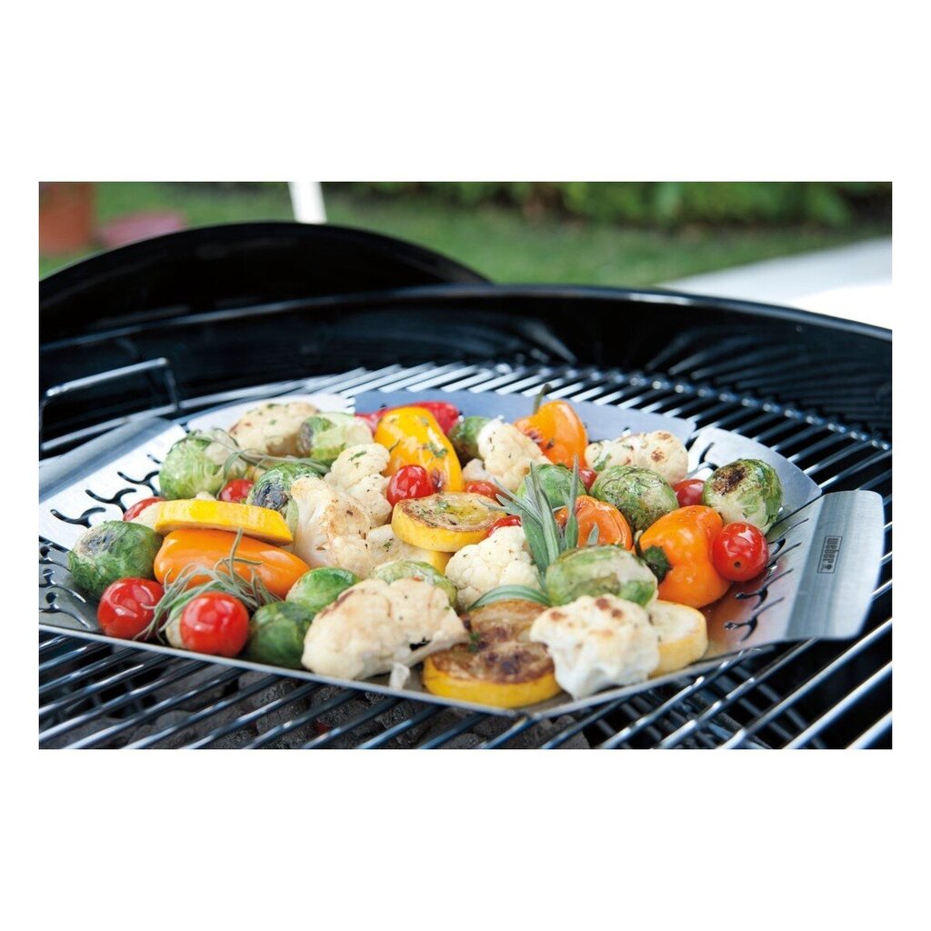 WEBER grillikori - iso 27,6 x 37 cm 6678 hinta ja tiedot | Grillitarvikkeet ja -välineet | hobbyhall.fi