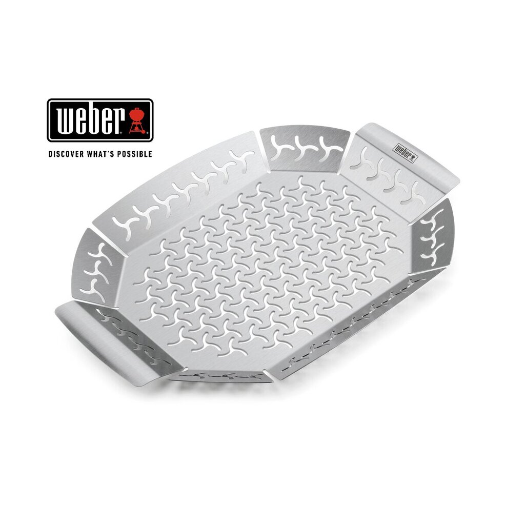 WEBER grillikori - iso 27,6 x 37 cm 6678 hinta ja tiedot | Grillitarvikkeet ja -välineet | hobbyhall.fi