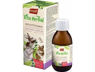 Vitamiinit jyrsijöille Vitapol Vita Herbal, 100 ml hinta ja tiedot | Pieneläinten ruoat | hobbyhall.fi