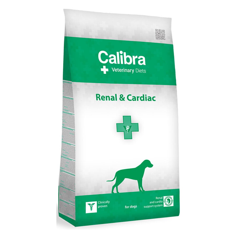 Calibra Veterinary Diet Dog Renal & Cardiac riisin kanssa, 12 kg hinta ja tiedot | Koiran kuivaruoka | hobbyhall.fi