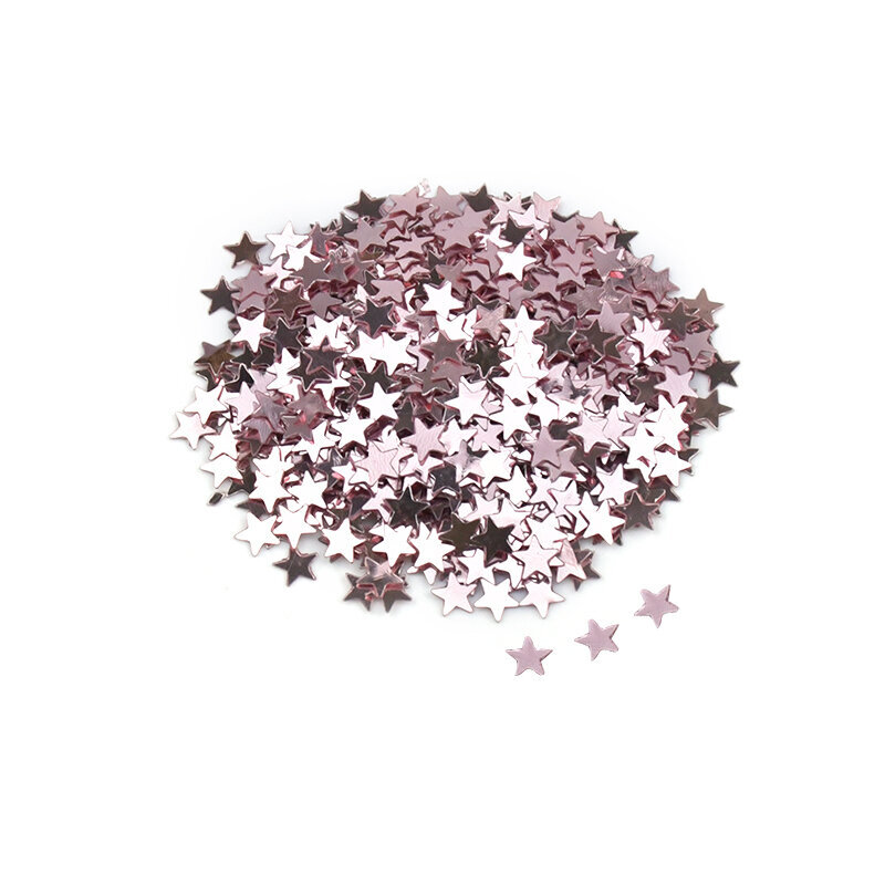 15g/pussit 10mm Akryyli Rose Gold Star Confetti Värikäs 18mm Onttotähti ruusukultaa hinta ja tiedot | Hauskat juhlapelit ja -tuotteet | hobbyhall.fi