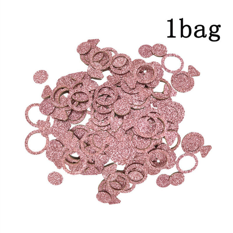 1Pussi Ruusukulta Glitter Paper Ring Willy Confetti Wedding Party Morsius-ruusukulta hinta ja tiedot | Hauskat juhlapelit ja -tuotteet | hobbyhall.fi