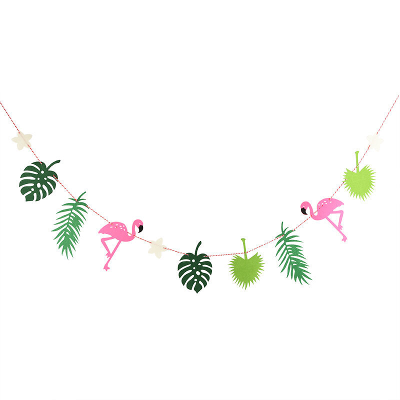 1 setti juhlabannerit Flamingo ananassirkku -bannerit syntymäpäivää varten-B02 hinta ja tiedot | Hauskat juhlapelit ja -tuotteet | hobbyhall.fi