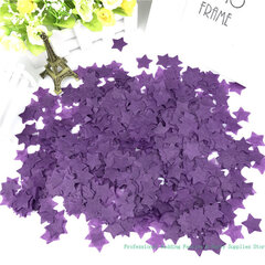 2,5 cm 15g/pussi Mintunvihreä Pieni Pyöreä Pehmopaperi Confetti Wedding-NO23 Deep Purple hinta ja tiedot | Hauskat juhlapelit ja -tuotteet | hobbyhall.fi