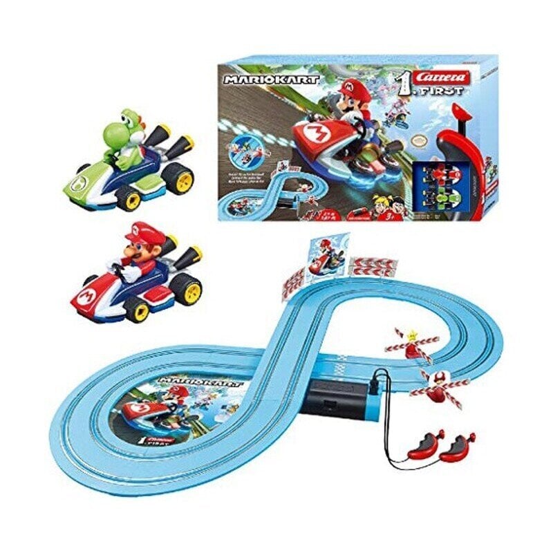 Kilparata Mario Kart Carrera 2,4 m hinta ja tiedot | Poikien lelut | hobbyhall.fi