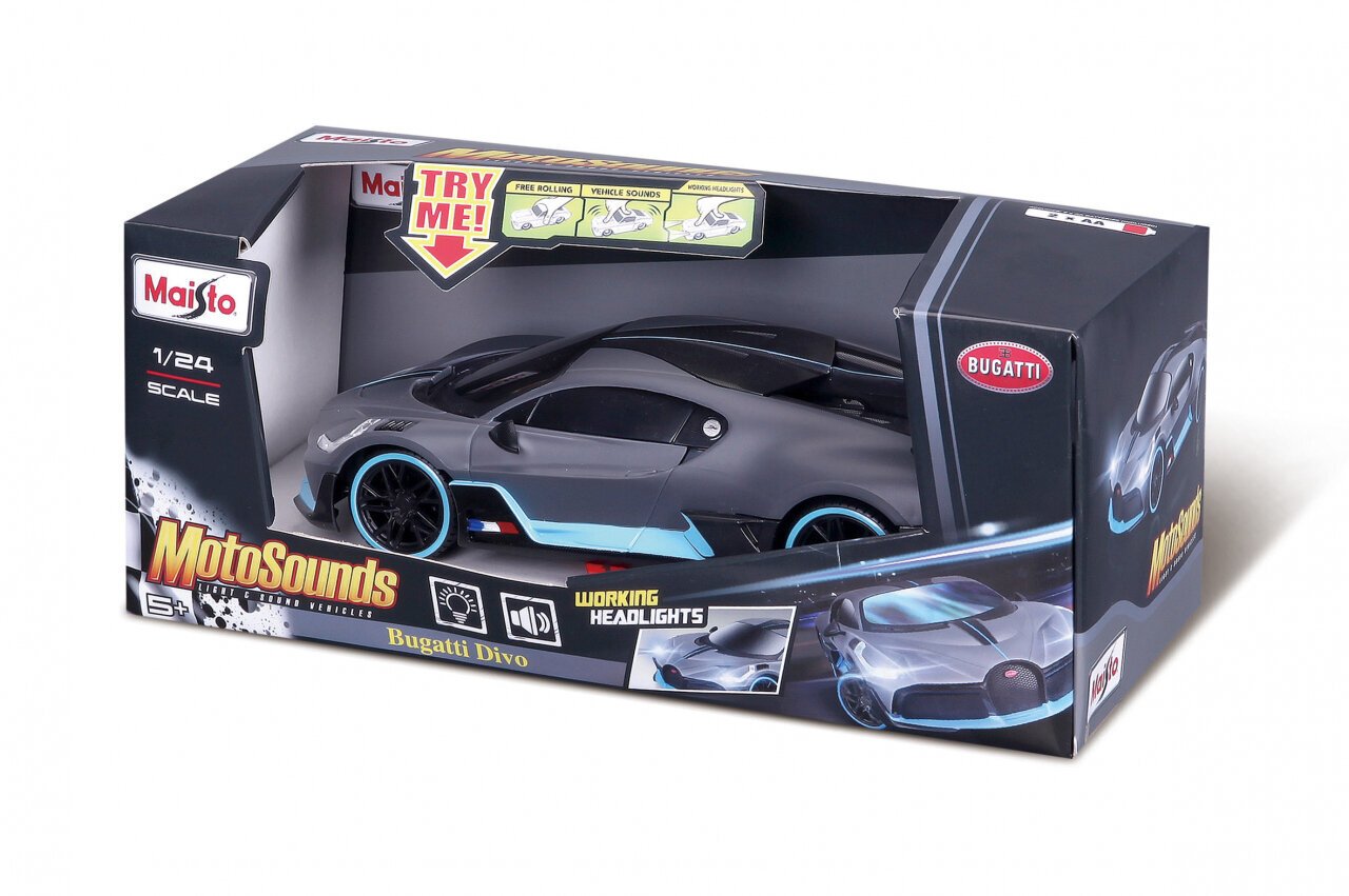 Maisto Die Cast auto, 1:24 Bugatti Divo, 81730 hinta ja tiedot | Poikien lelut | hobbyhall.fi