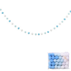 2,5 metrin värikäs Pompom Riipus Garland Ins Nordic Series Villahuopa-C9 hinta ja tiedot | Hauskat juhlapelit ja -tuotteet | hobbyhall.fi