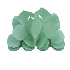 2 kpl Four Leaf Clover Paper Pull Flags Multicolor Tissue Garland-C12 Green hinta ja tiedot | Hauskat juhlapelit ja -tuotteet | hobbyhall.fi