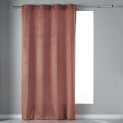Douceur d'Intérieur Velvetine -samettiverho, roosa, 140 x 240 cm hinta ja tiedot | Verhot | hobbyhall.fi