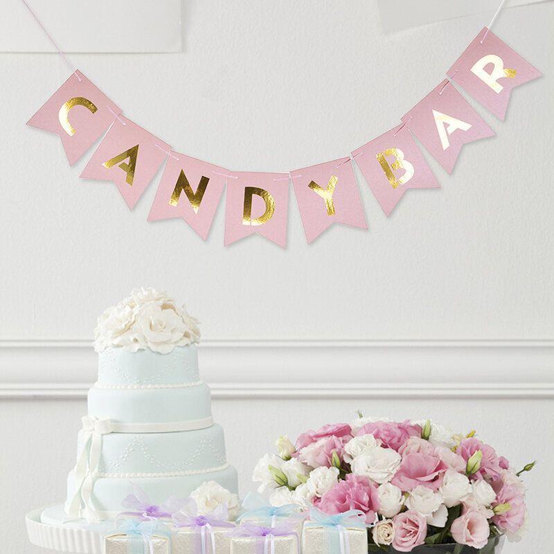 Vauvan syntymäpäiväjuhlat Garland CandyBar Just Married Kraft Paper- hinta ja tiedot | Hauskat juhlapelit ja -tuotteet | hobbyhall.fi