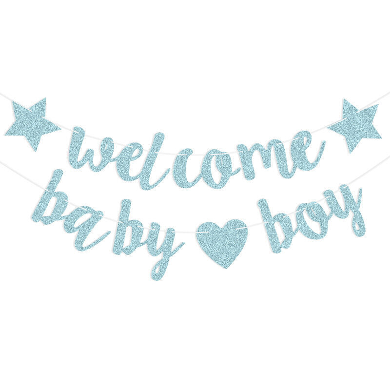 Blue Color Baby Shower Oh Baby Tervetuloa Baby Boy Sukupuoli Paljasta Party-blue baby hinta ja tiedot | Hauskat juhlapelit ja -tuotteet | hobbyhall.fi