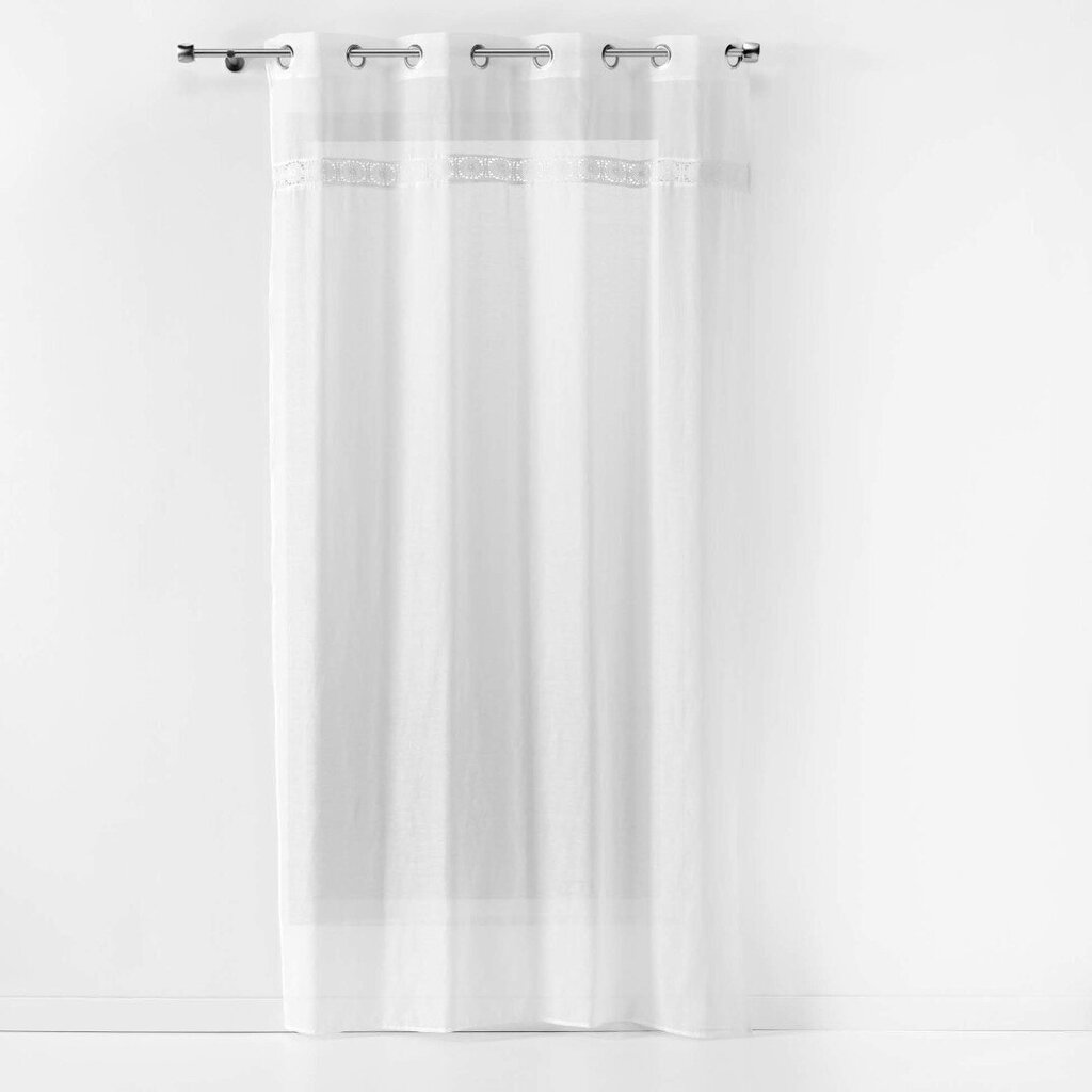 Everest -verho, valkoinen, 140 x 240 cm, 1 kpl hinta ja tiedot | Verhot | hobbyhall.fi