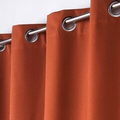 Douceur d'Intérieur Obscure -pimentävä -verho, oranssi, 140 x 260 cm hinta ja tiedot | Verhot | hobbyhall.fi