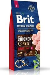 Brit Premium By Nature kanan kanssa, 3kg hinta ja tiedot | Koiran kuivaruoka | hobbyhall.fi