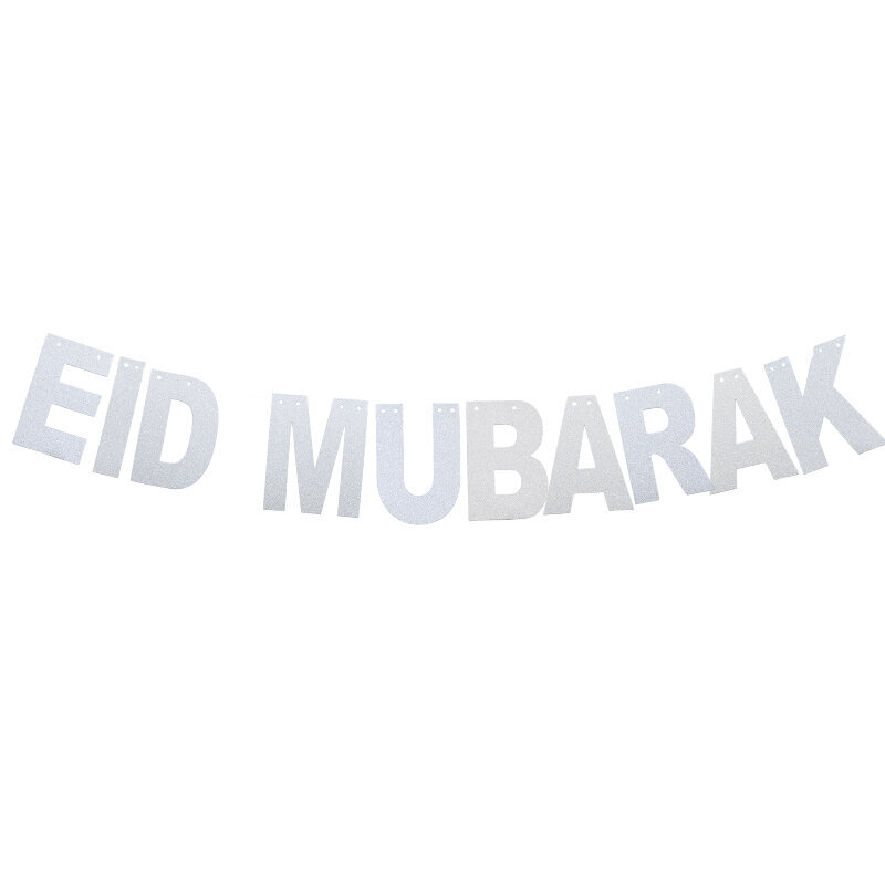 EID MUBARAK Riippuva Garland Banner Glitter EID Star Moon Letter Paperityyppi 13 hinta ja tiedot | Hauskat juhlapelit ja -tuotteet | hobbyhall.fi