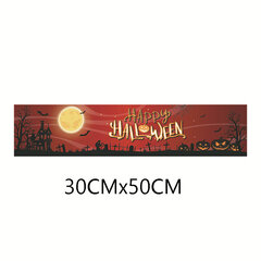 Tehtaan tukkumyynti 50cmx300cm Halloween-juhlabanneri Holiday-Type 4 hinta ja tiedot | Hauskat juhlapelit ja -tuotteet | hobbyhall.fi