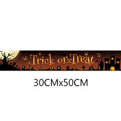 Tehtaan tukkumyynti 50cmx300cm Halloween-juhlabanneri Holiday-Type 10 hinta ja tiedot | Hauskat juhlapelit ja -tuotteet | hobbyhall.fi