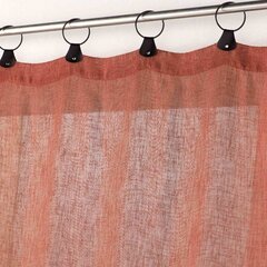 Douceur d'Intérieur Linka -verho, oranssi, 140 x 240 cm hinta ja tiedot | Verhot | hobbyhall.fi