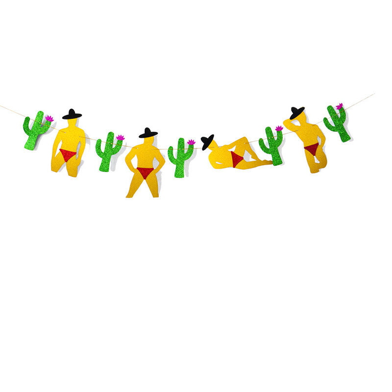 Gold Glitter Final Fiesta Banner Garland Funny Mexican Fiesta -teematyylinen B hinta ja tiedot | Hauskat juhlapelit ja -tuotteet | hobbyhall.fi