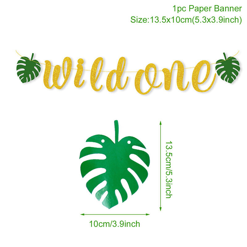 Hyvää syntymäpäivää Banneri Bunting Garland Jungle Safari Party Baby Shower-banneri 20 hinta ja tiedot | Hauskat juhlapelit ja -tuotteet | hobbyhall.fi