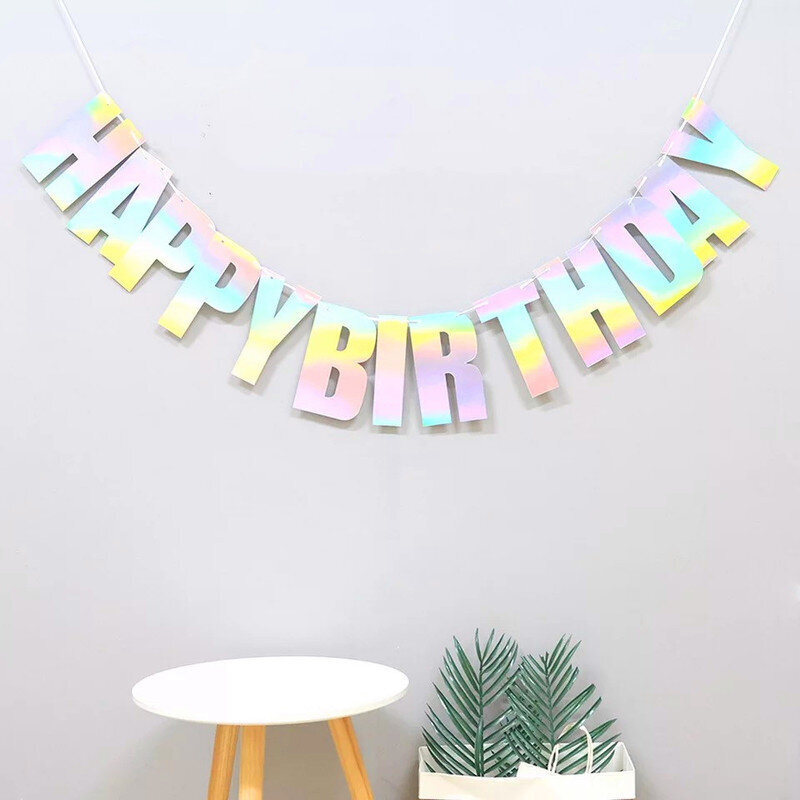 Happy Birthday Banner Bunting paperi Syntymäpäiväjuhla riippuva Garland-Dark Khaki hinta ja tiedot | Hauskat juhlapelit ja -tuotteet | hobbyhall.fi