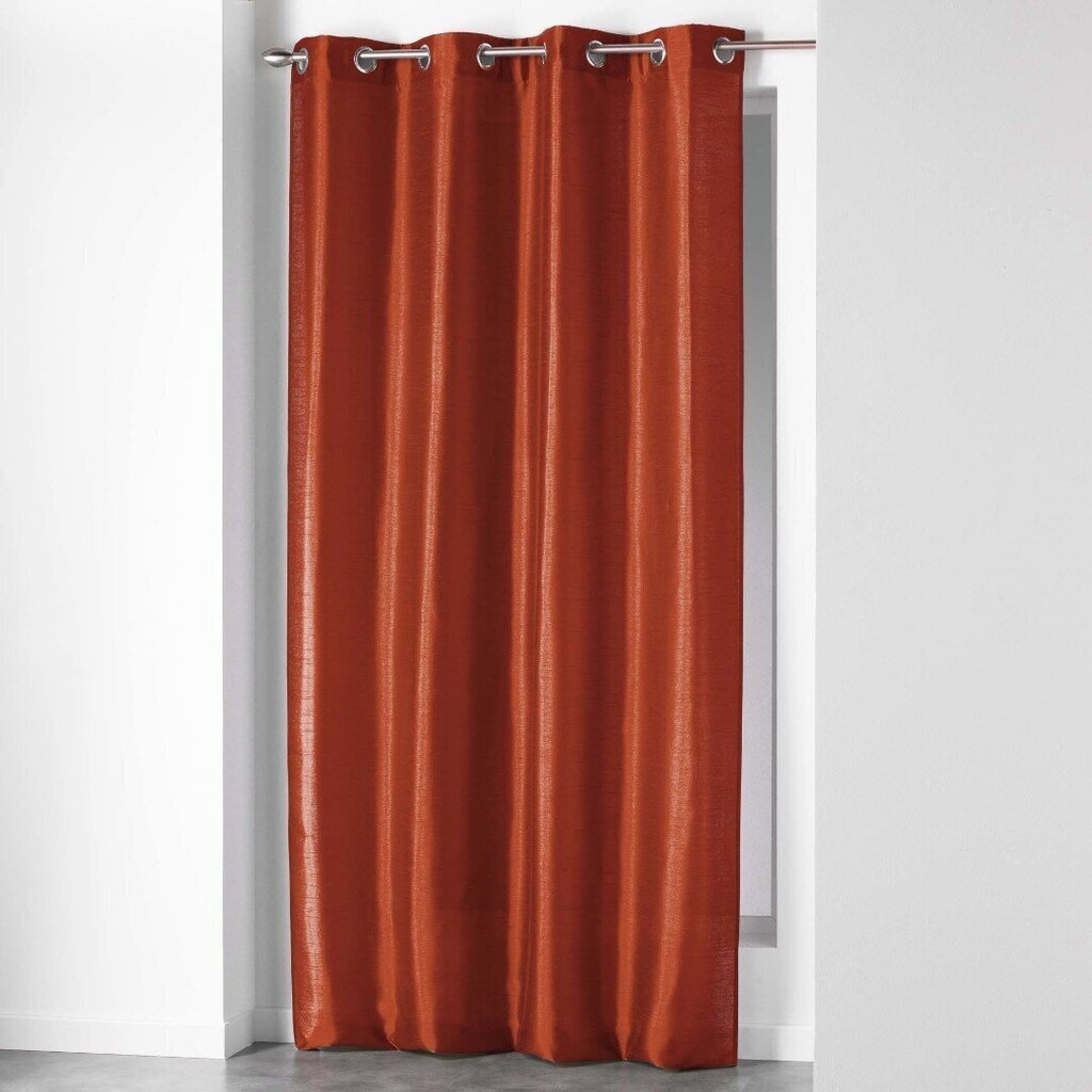 Douceur d'Intérieur Shana -verho, oranssi, 140 x 240 cm, 1 kpl hinta ja tiedot | Verhot | hobbyhall.fi