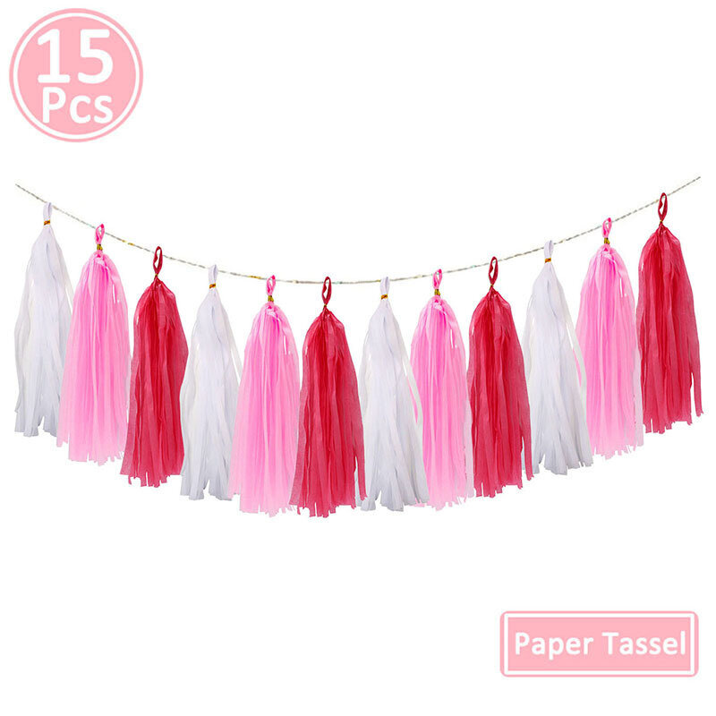 Hyvää syntymäpäivää Paperibanneri Rose Gold Tassel Garland Party-vaaleanpunainen hinta ja tiedot | Hauskat juhlapelit ja -tuotteet | hobbyhall.fi